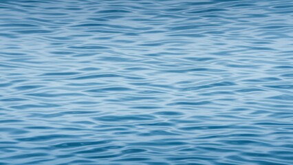 A tranquil blue water surface with gentle ripples.