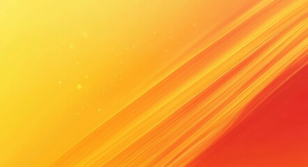 Fototapeta premium A vibrant gradient background transitioning from yellow to orange, evoking warmth and energy.