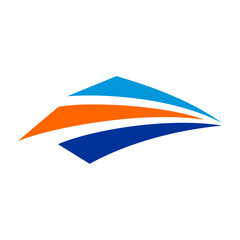 Abstract logo design.