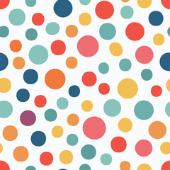 seamless polka dots pattern