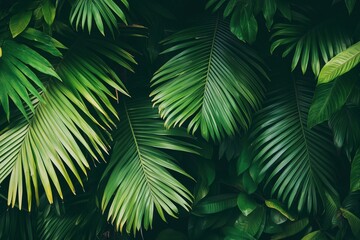 Unique Monstera Leaf Pattern Wall Mural , green leaf wallpaper, wall art