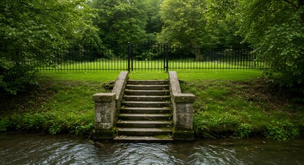 Fototapeta premium old wooden bridge