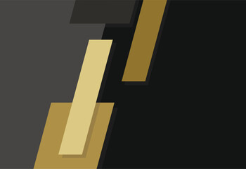 black and gold abstract background, vector illustration graphic design