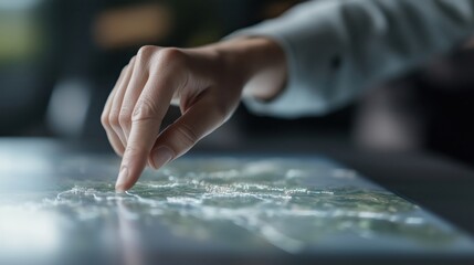 Military Simulation Technology in a War Room