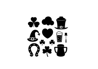 colour svg esp vector, patrick's day icon