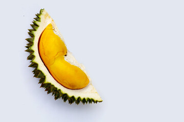 Ripe durian fruit, Thai tropical fruit