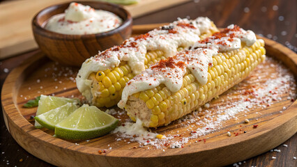 Grilled Elotes: Mexican Street Corn with Creamy Toppings and Spicy Flavor