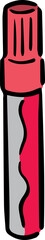 Obraz premium Illustration of marker pen
