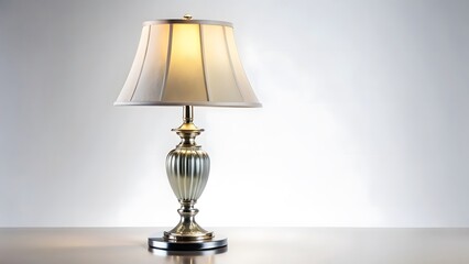 Table Lamp with Fabric Shade