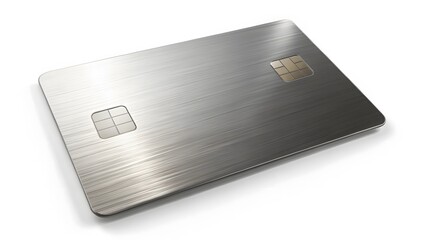 Metal Credit Card Mockup