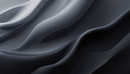 Waves Background Black and grey.