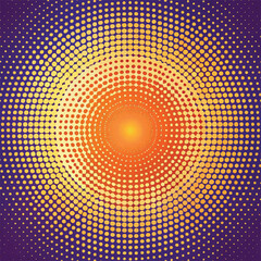 abstract background with circles