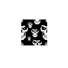 seamless skulls pattern