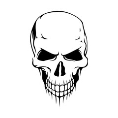 skull tattoo design Print
