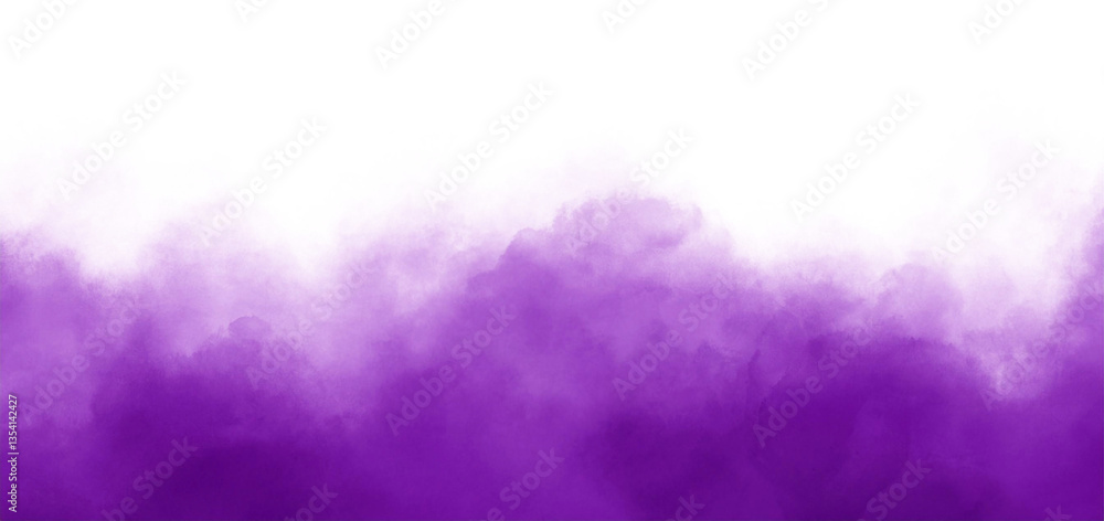 Poster purple smoke effect creating a mysterious and ethereal atmosphere on transparent background, ideal f