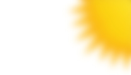 Vibrant yellow gradient light radiating through transparent backdrop, casting warm, luminous glow with dynamic visual energy