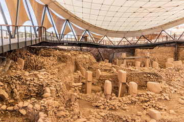 Ruins of Gobekli Tepe archaeological site, Turkey © Matyas Rehak