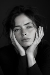 portrait of a young woman