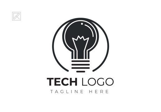 Tech Light Logo Design
