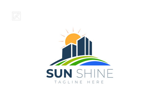 Sun Shine Logo Design