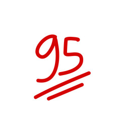Exam score illustration
