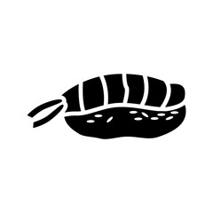 sushi, japanese food, vector Icon 