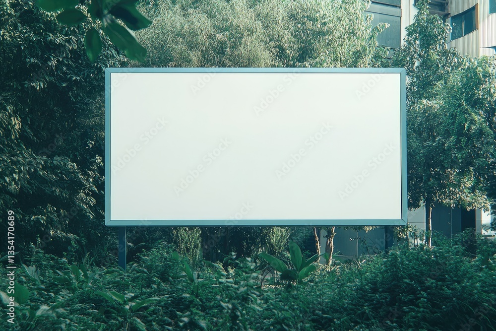 Poster flawless visual of sign with copy space for your text message or mock up content