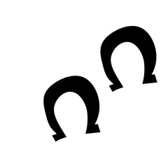 Animal tracks foot print
