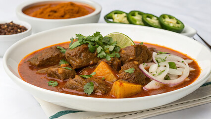 Mexican Birria: Tender Stewed Meat in Spicy Rich Sauce