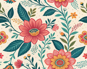 seamless floral pattern