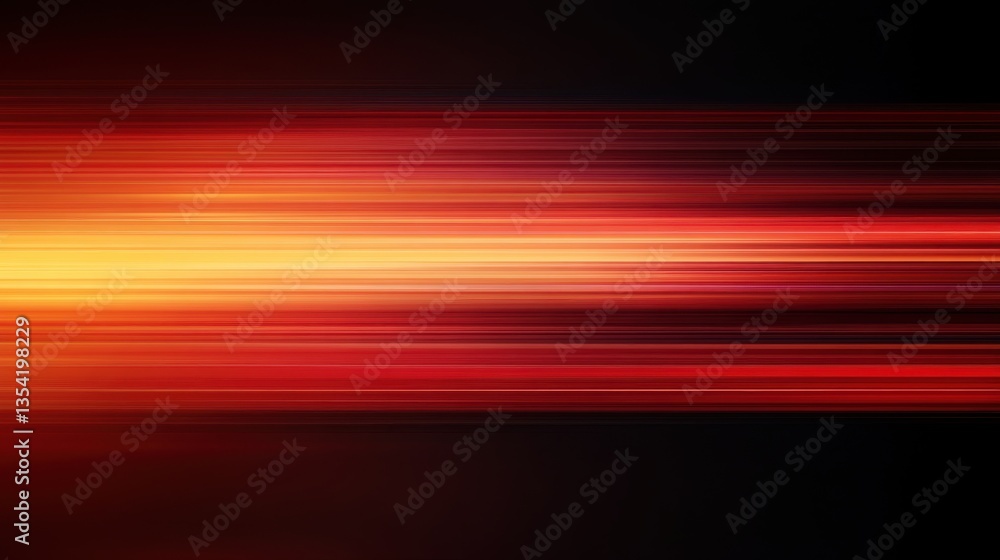 Aufkleber abstract fireball: a dynamic display of abstract art showcasing vibrant streaks of fiery red and rad