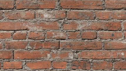 Obraz premium Seamless Industrial Dark Red Brick Texture Background for Design and 3D