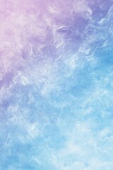 Obraz premium Ethereal Sky: Captivating abstract illustration in soft pastel hues. This image creates a mesmerizing visual texture with swirling colors and atmospheric effect.