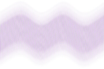 Abstract purple halftone gradient on white background design for background, banner, wallpaper, poster, card, sport, futuristic, technology, digital