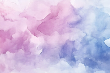 Organic watercolor texture with soft brush strokes, natural color blending, gentle pastel hues