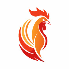 rooster vector illustration