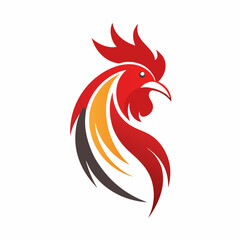 rooster vector illustration