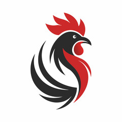 rooster vector illustration