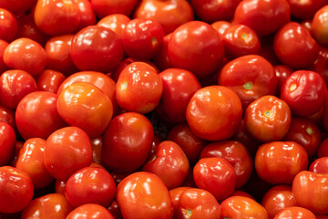 red tomatoes background