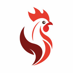 rooster vector illustration