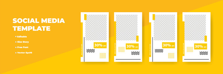 Editable Social Media Template