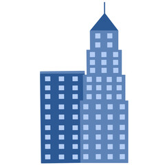 Naklejka premium Simple Building Illustration
