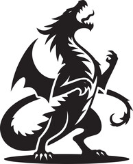 dragon vector illustration
