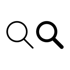 magnifying glass symbol