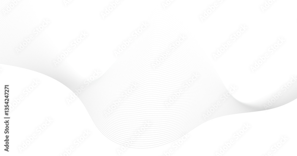 Poster vector illustration of the gray pattern of lines abstract background.
