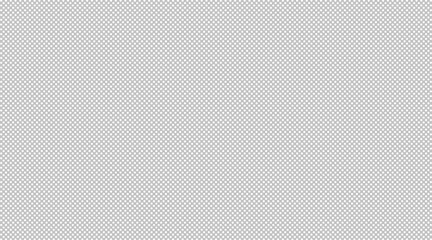 Dotted graph paper with grid, grey mesh structure, newspaper halftone abstract dotted background and texture