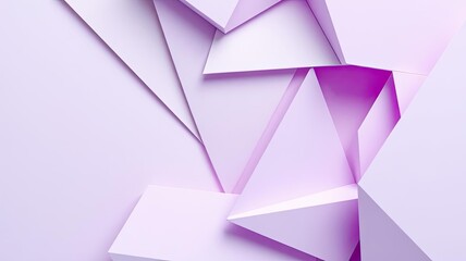 Abstract Lavender Geometric Shapes Background Texture