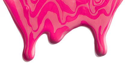 Cosmetic texture lip gloss, creamy lipstick or blusher red burgundy beige pink smudge textured background