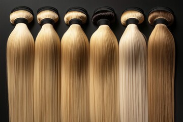 Overview of materials, colors, and quality for extensions.