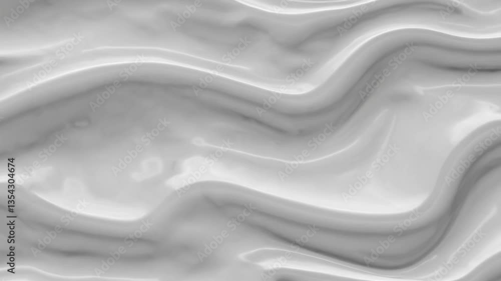 Poster abstract white marble texture with smooth curves and wavy patterns suitable for backgrounds, texture